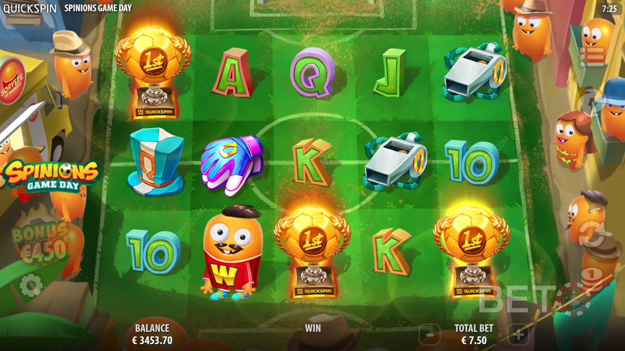 Spinions Game Day Spill Gratis