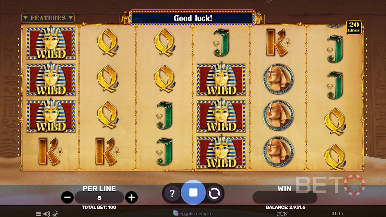 Egyptian Sands Spill Gratis