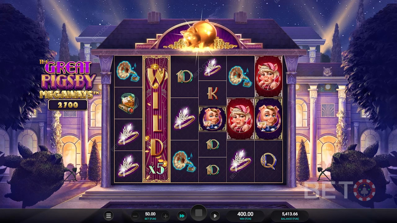 The Great Pigsby Megaways Anmeldelse av BETO Slots