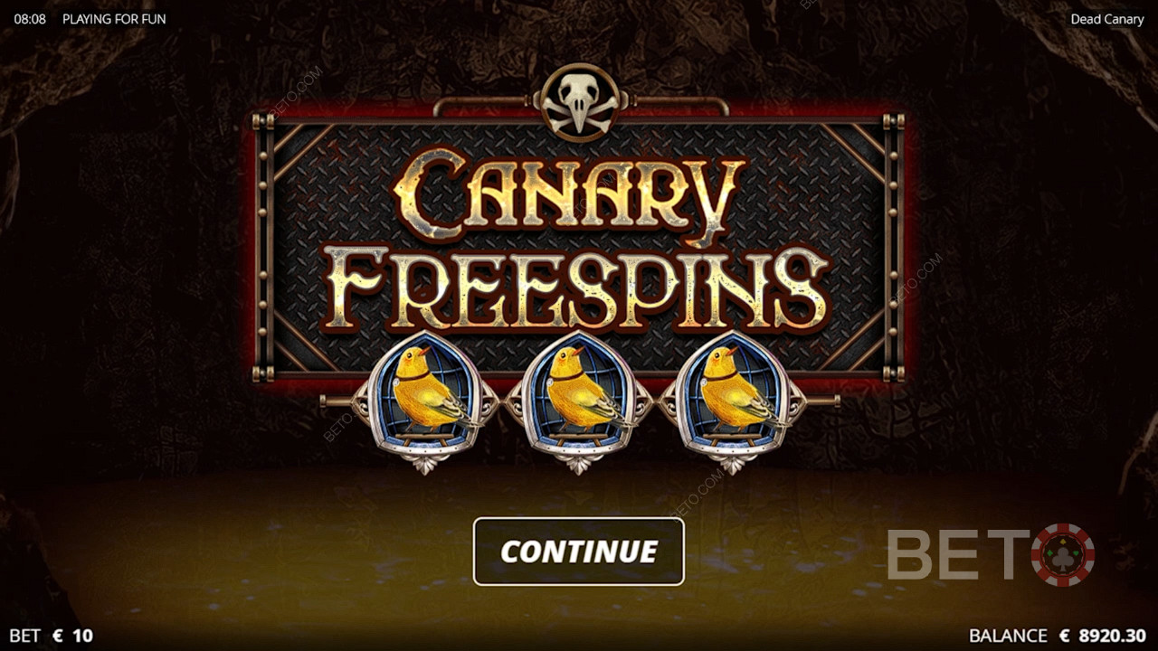 Canary Free Spins er uten tvil den kraftigste funksjonen i dette casinospillet.