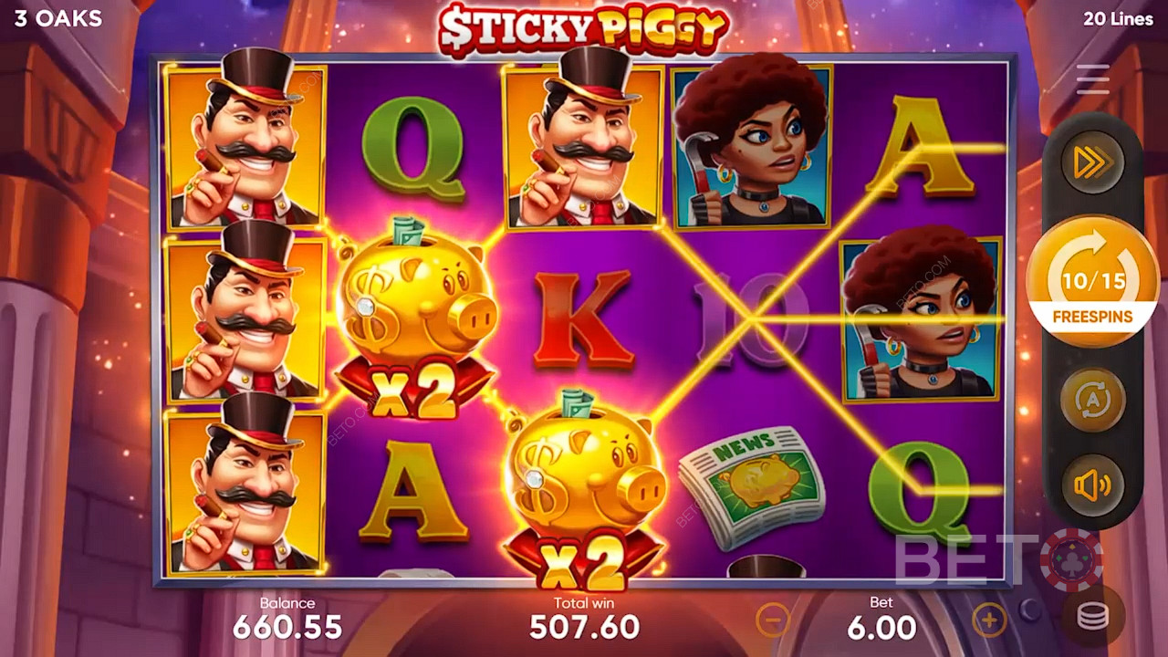 Sticky Piggy Spill Gratis