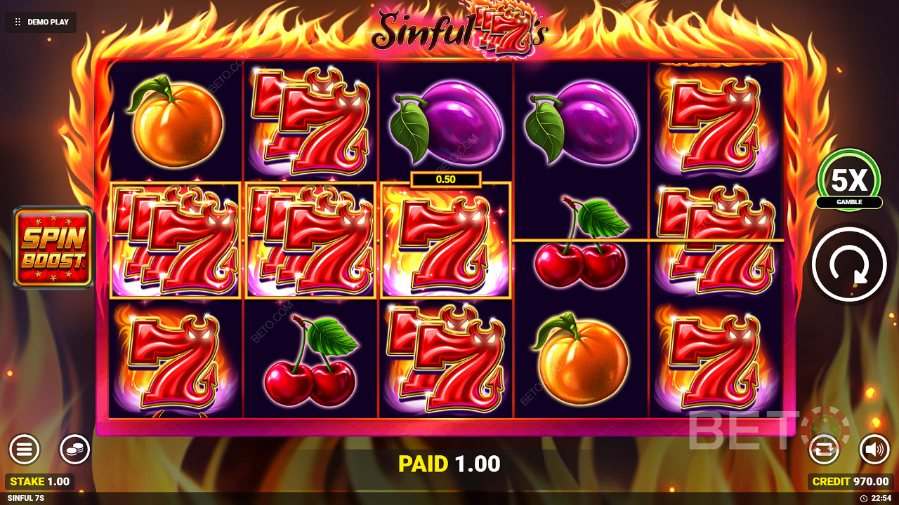 Sinful 7s Spill Gratis