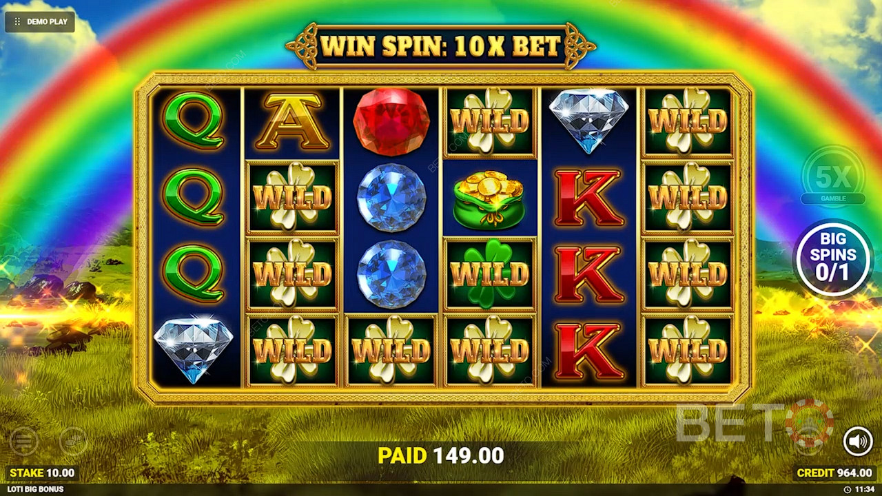 Luck O' The Irish Big Bonus Spill Gratis