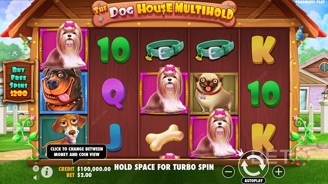 The Dog House Multihold Anmeldelse av BETO Slots