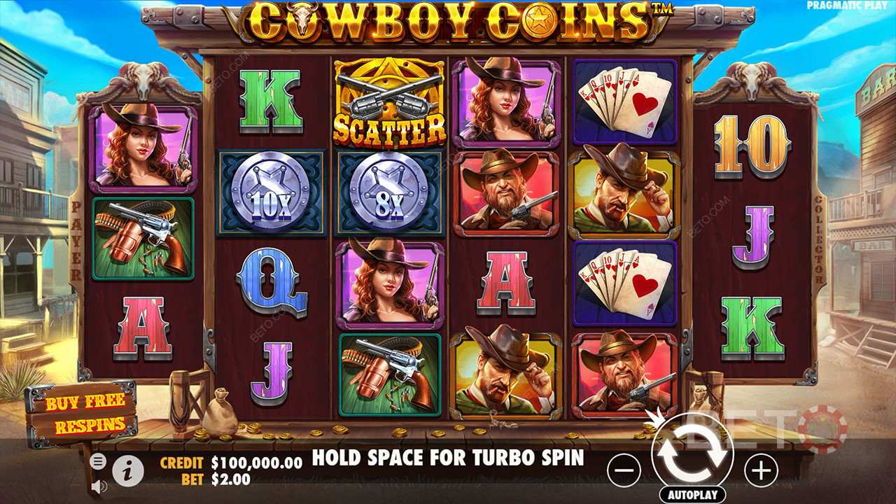 Cowboy Coins Anmeldelse av BETO Slots