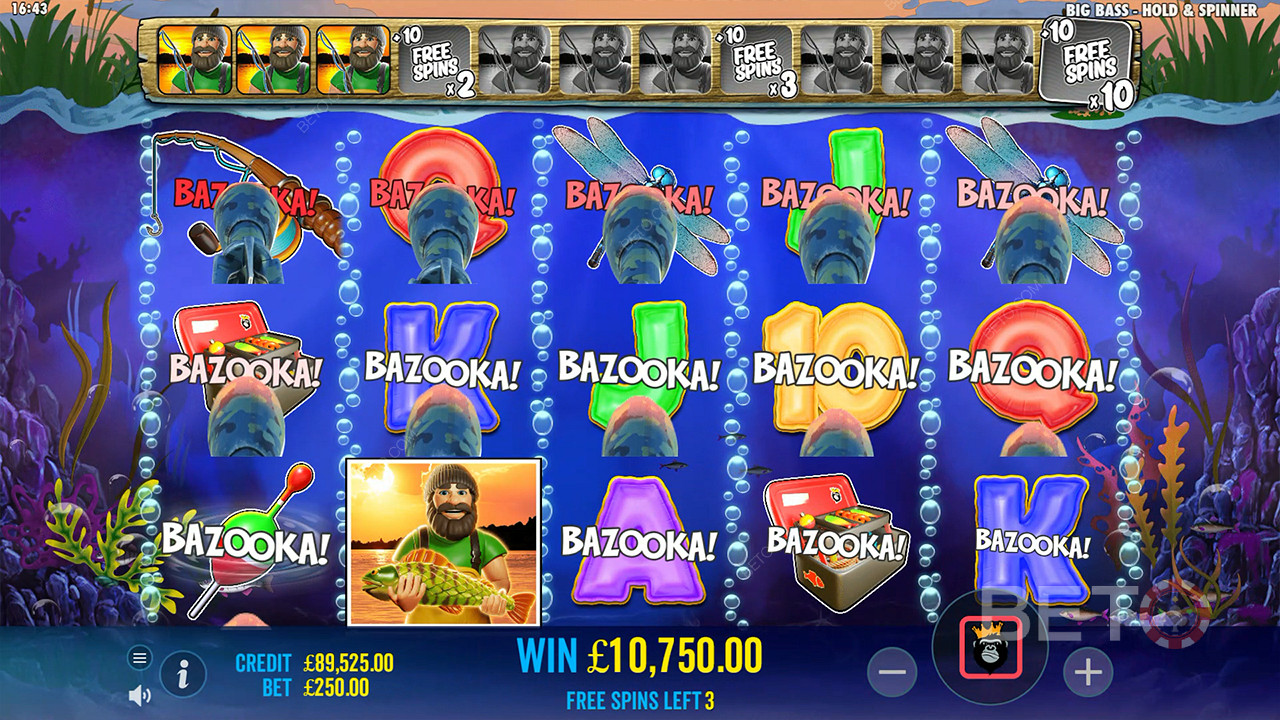 Big Bass Bonanza Hold and Spinner Spill Gratis