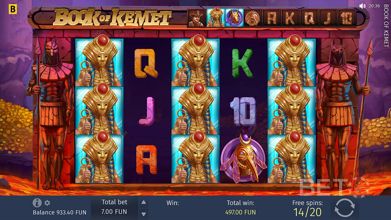 Book of Kemet Spill Gratis
