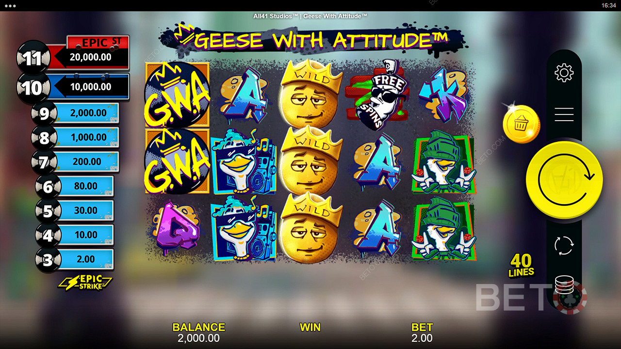 Geese With Attitude Spill Gratis