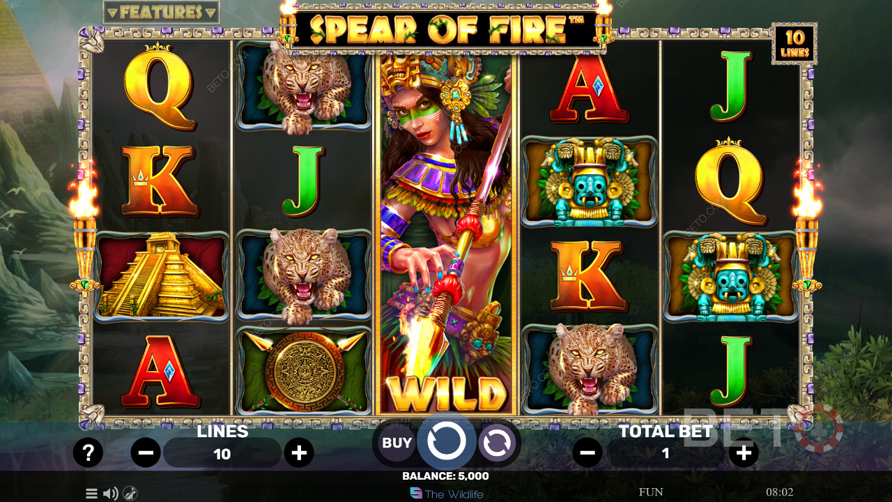 Spear Of Fire Spill Gratis