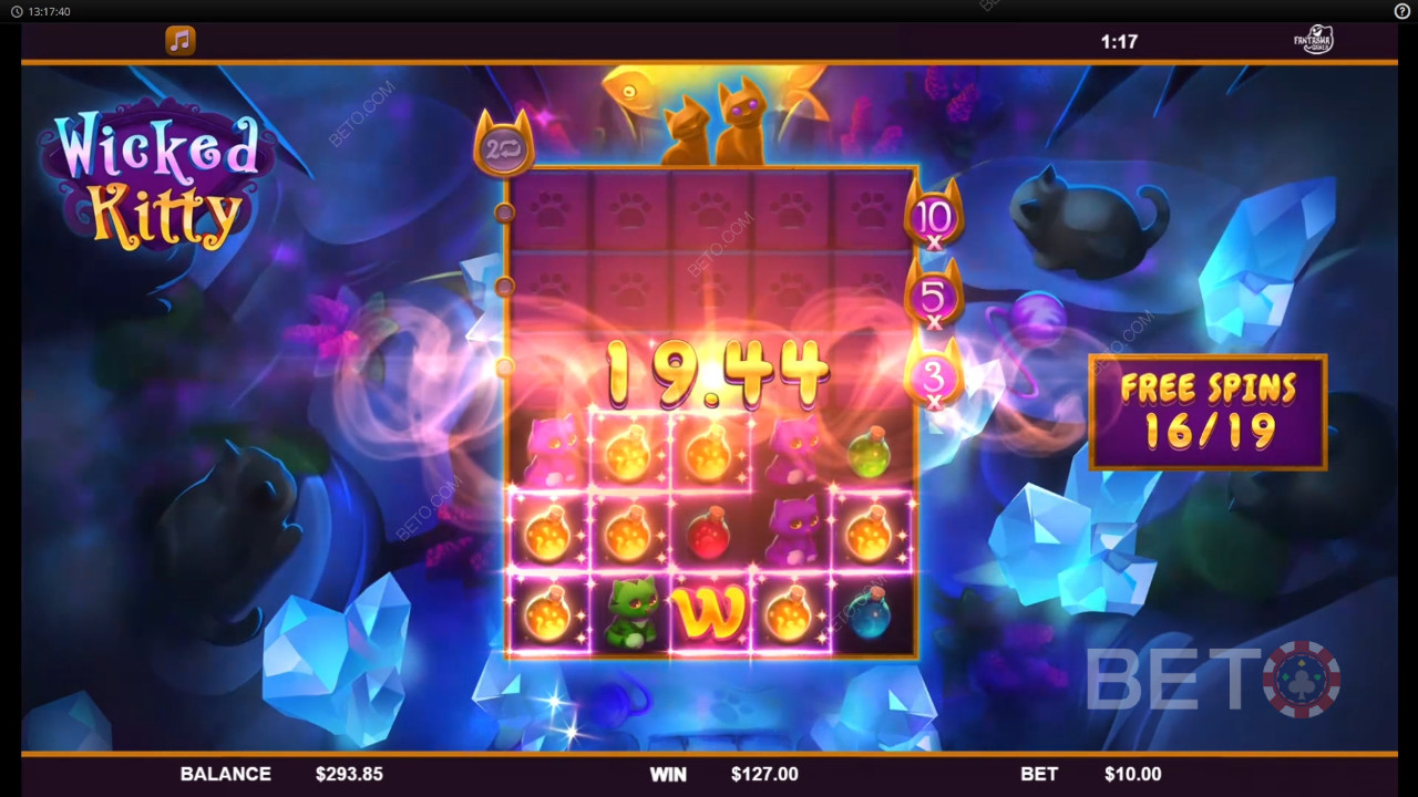 Wicked Kitty Anmeldelse av BETO Slots