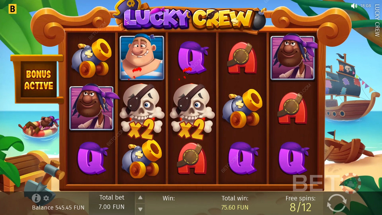 Lucky Crew Anmeldelse av BETO Slots