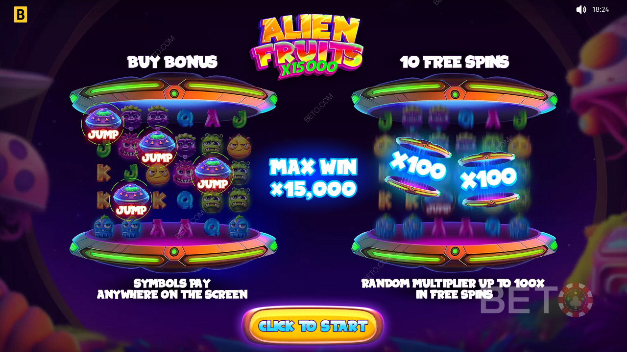 Alien Fruits spilleautomat: Bør du spinne den?