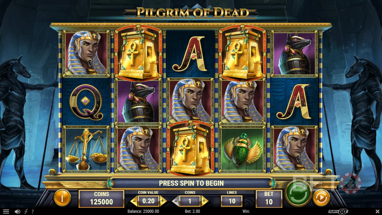 Pilgrim of Dead Anmeldelse av BETO Slots