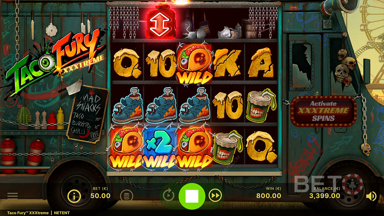 Taco Fury XXXtreme Spill Gratis