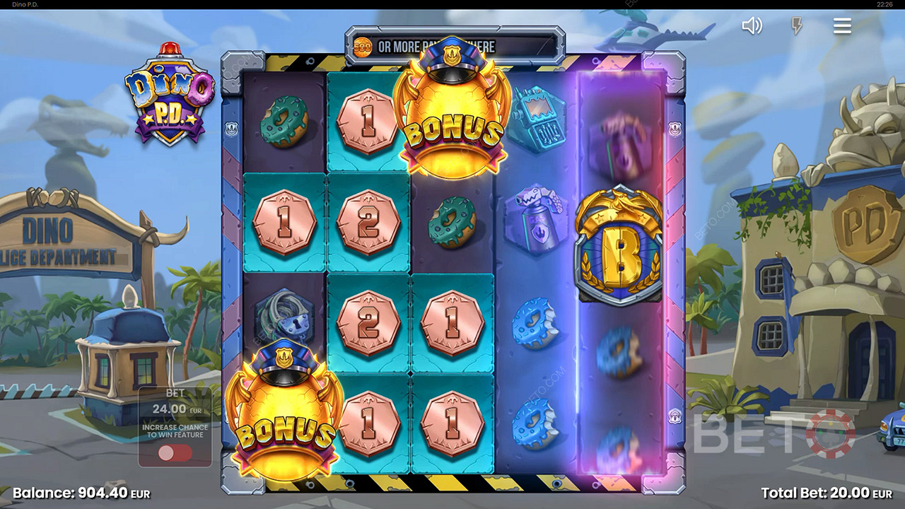 Dino P.D. Anmeldelse av BETO Slots