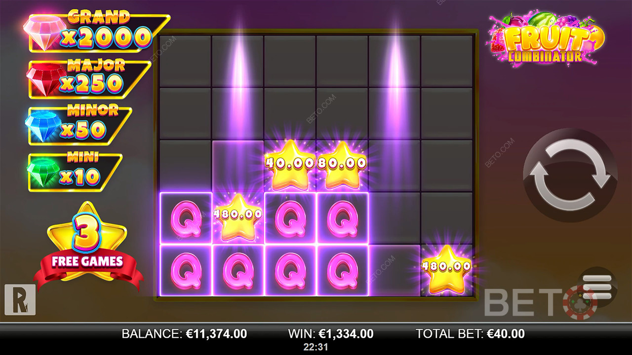 Fruit Combinator Anmeldelse av BETO Slots