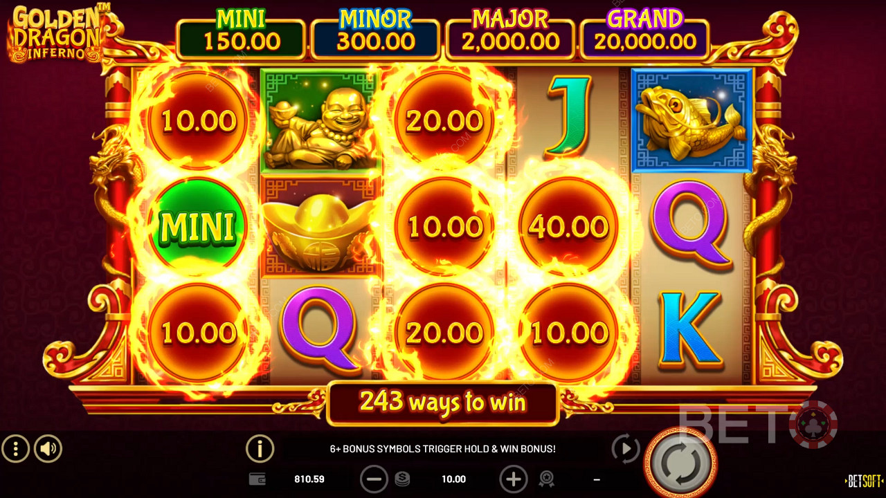 Golden Dragon Inferno Spill Gratis