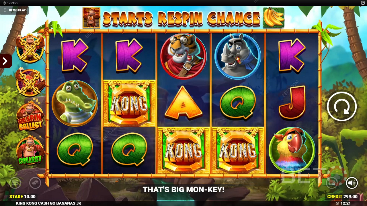 King Kong Cash Go Bananas Spill Gratis