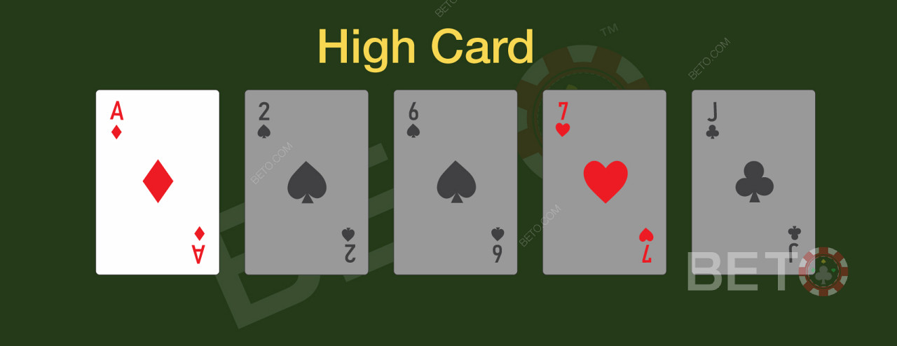 Høyt kort er den perfekte hånden å bløffe med.