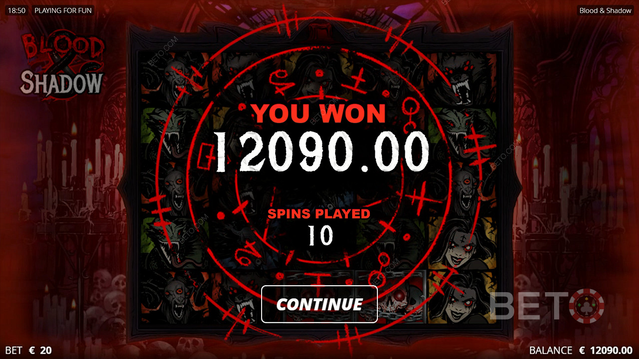 Er Blood and Shadow Video Slot verdt det?