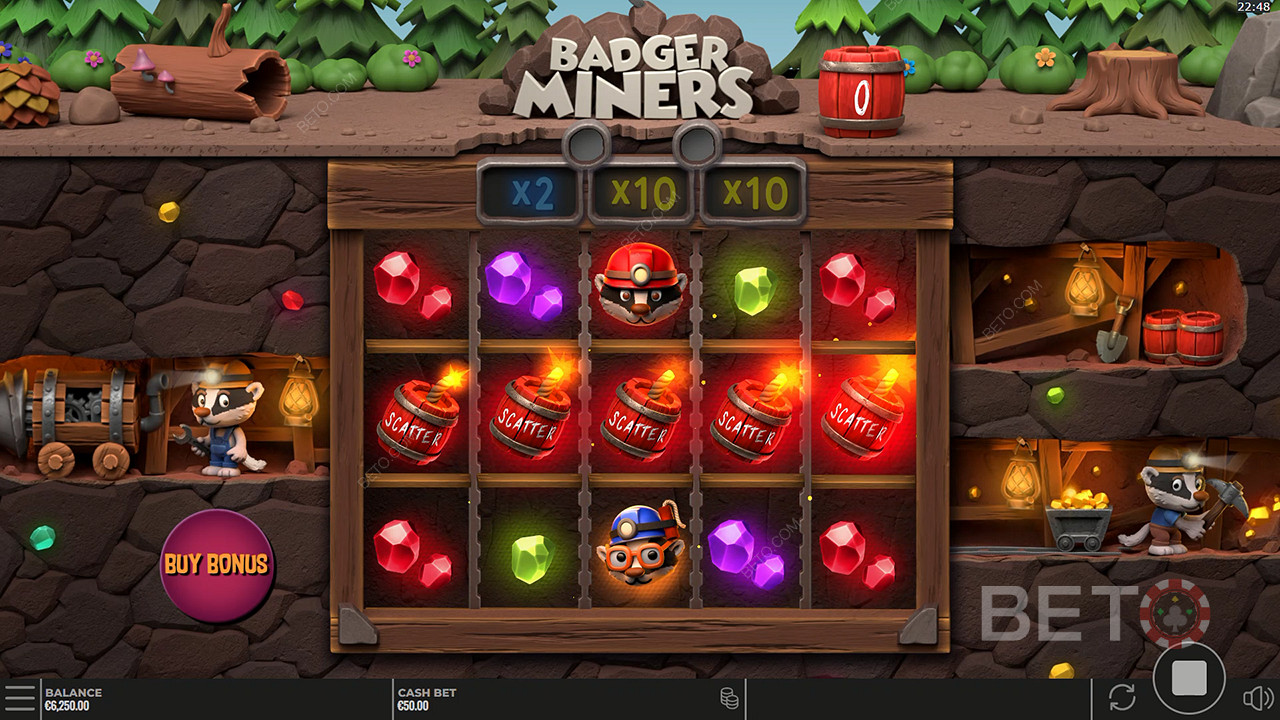 Badger Miners  Spill Gratis