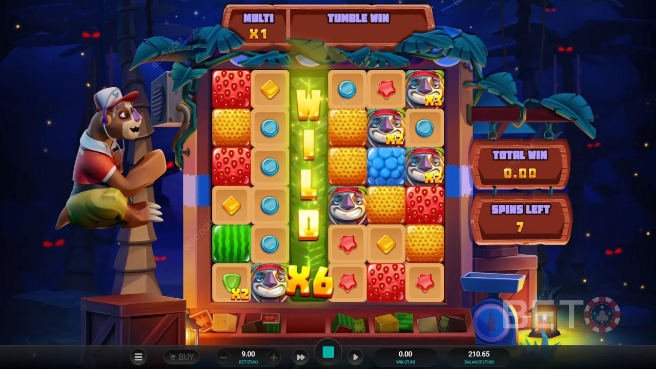 Sloth Tumble Anmeldelse av BETO Slots