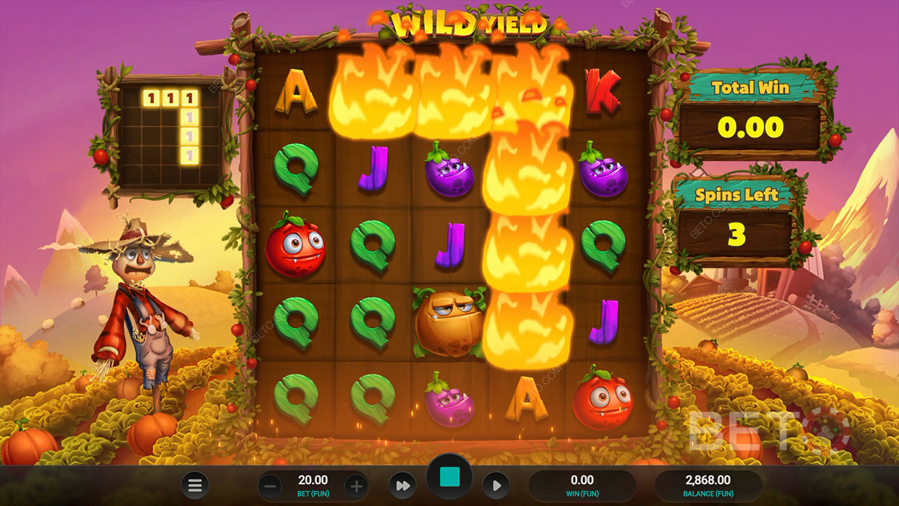 Wild Yield Anmeldelse av BETO Slots