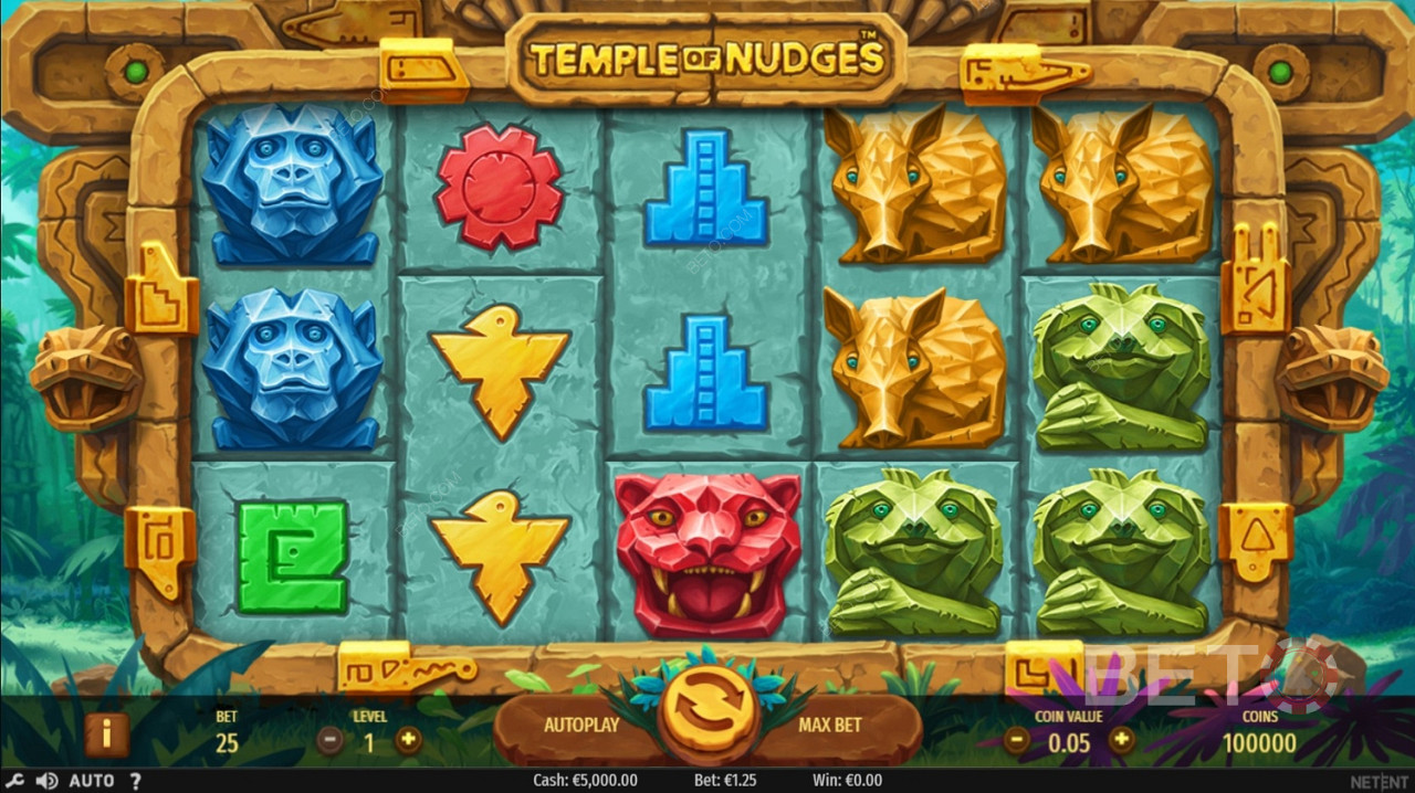 Temple of Nudges online spilleautomat
