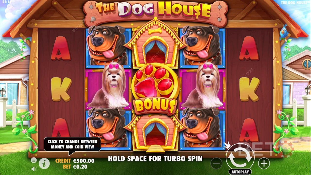 Spesiell bonus i The Dog House spilleautomater