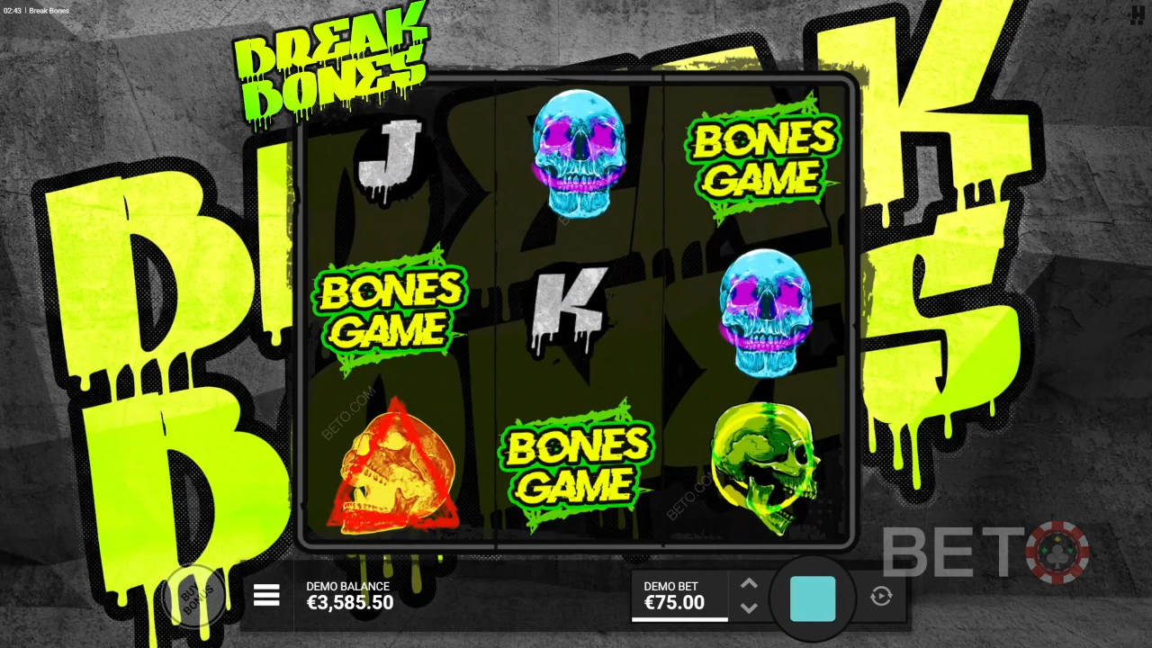 Break Bones Anmeldelse av BETO Slots