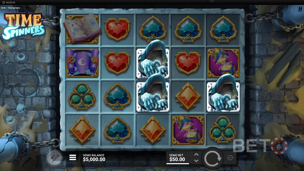 Time Spinners Anmeldelse av BETO Slots