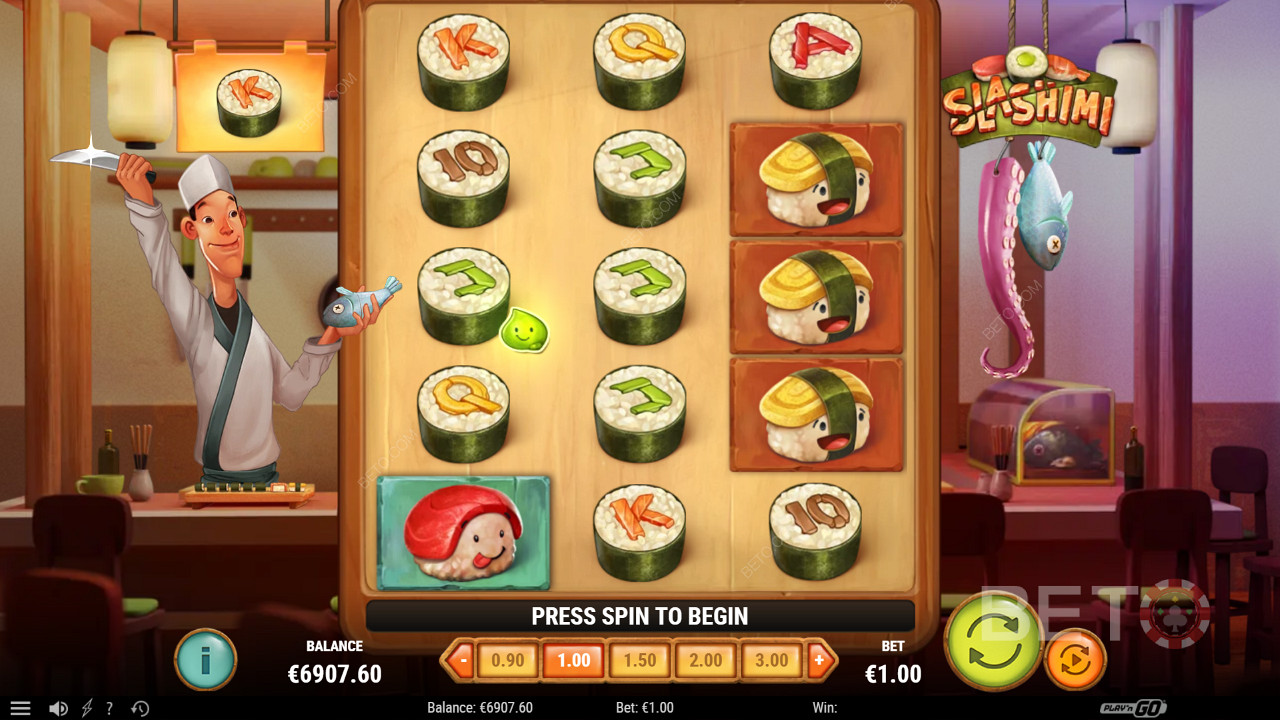 Slashimi Anmeldelse av BETO Slots