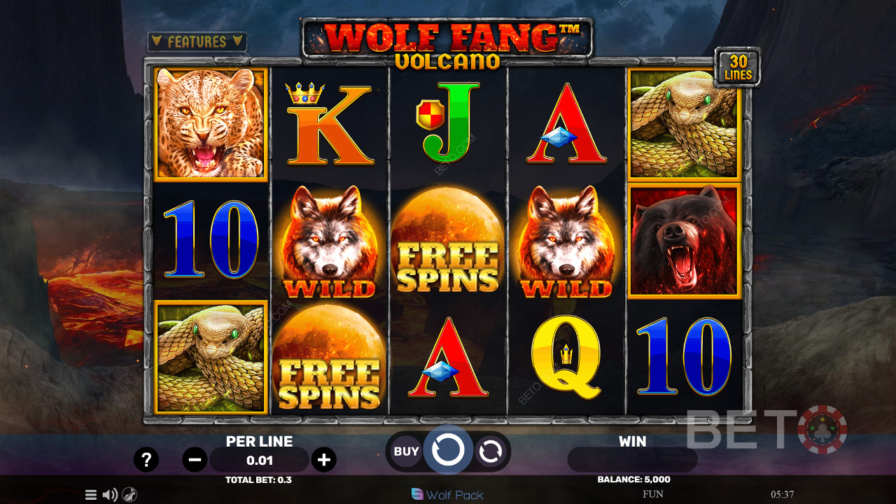 Wolf Fang - Volcano Spill Gratis
