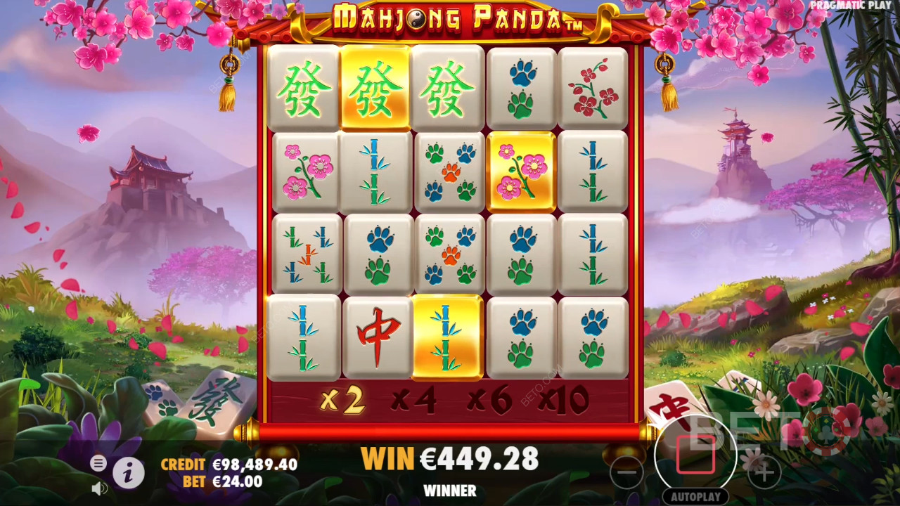 Tema og design: Serene Mahjong Escape