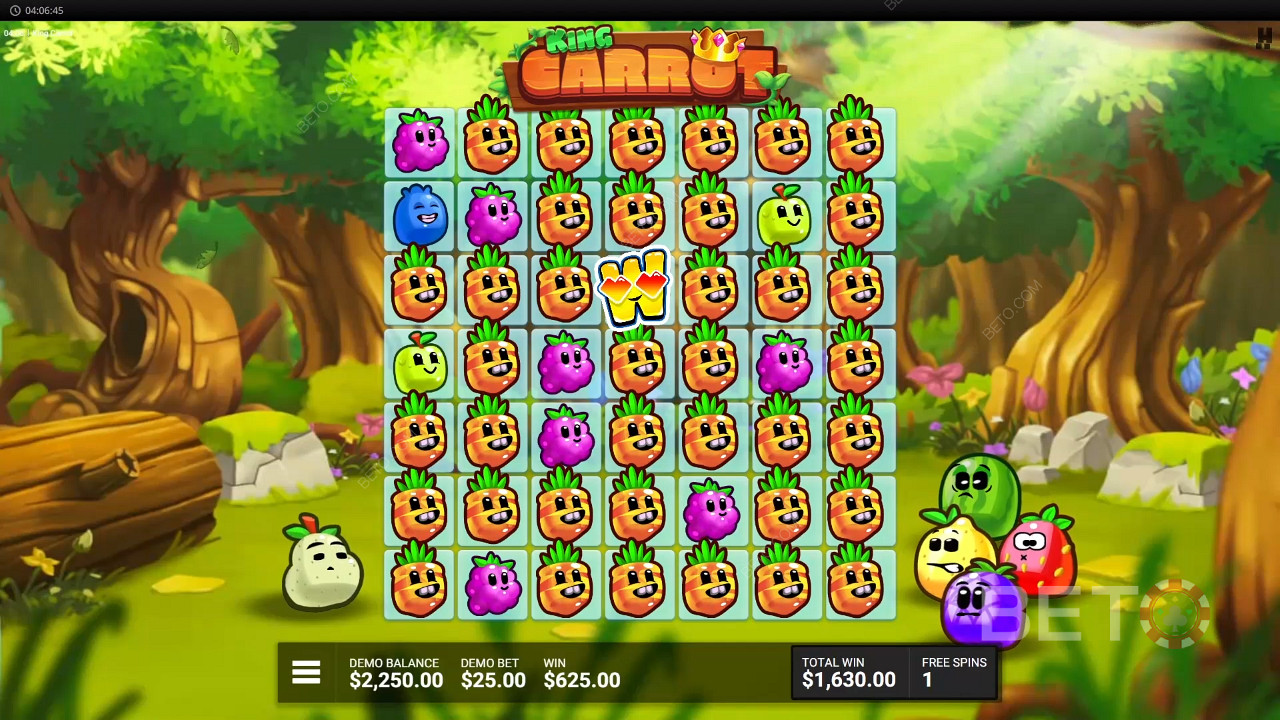 King Carrot Spill Gratis