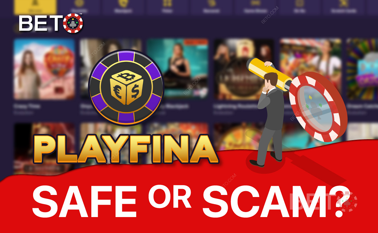 Playfina Casino - Er det trygt eller svindel?