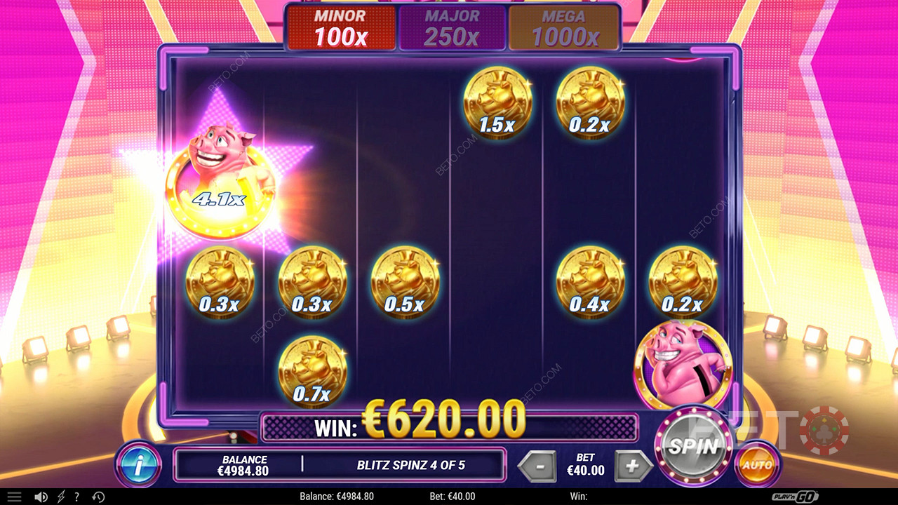 Piggy Blitz Anmeldelse av BETO Slots