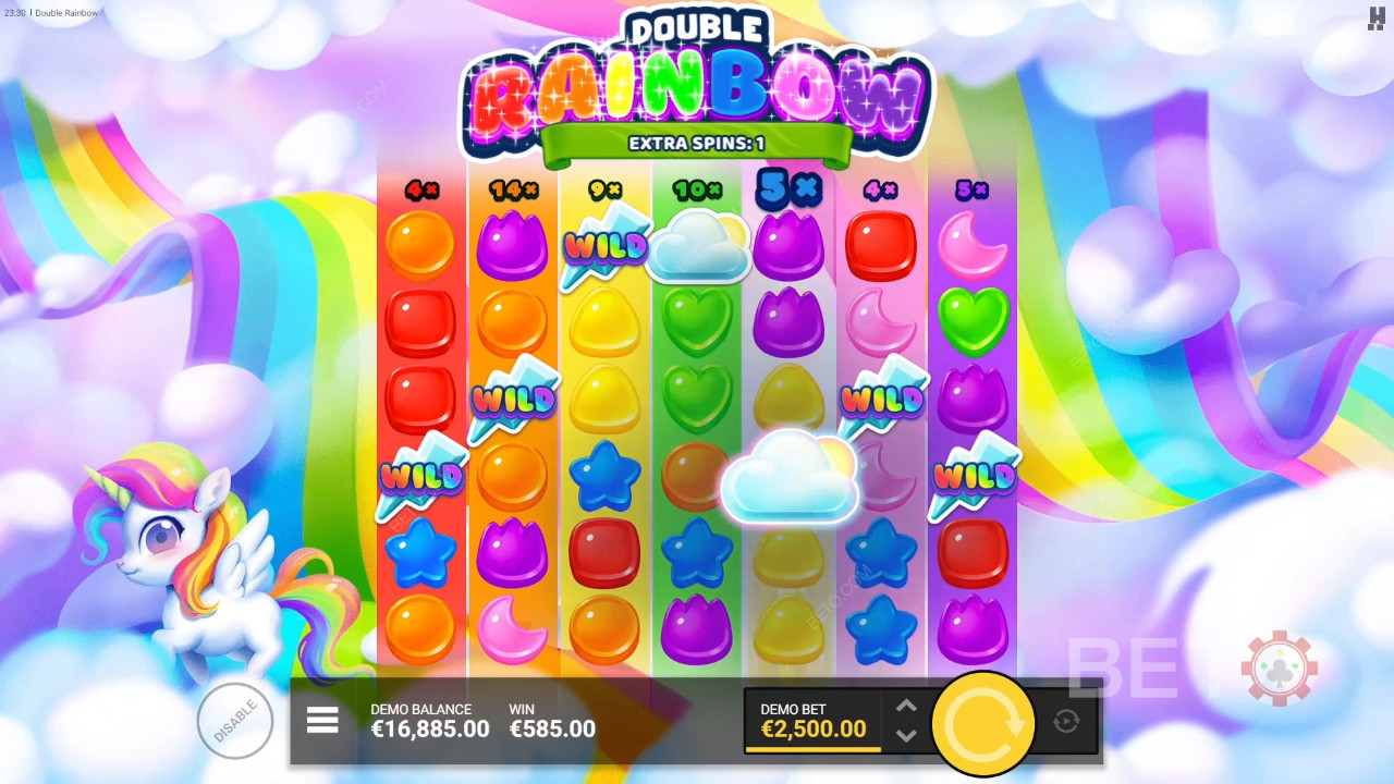 Double Rainbow Anmeldelse av BETO Slots