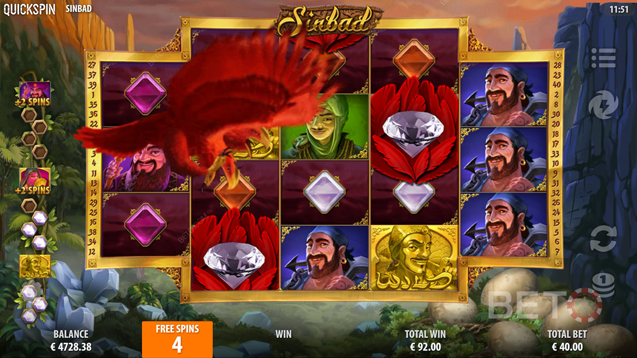 Sinbad Anmeldelse av BETO Slots