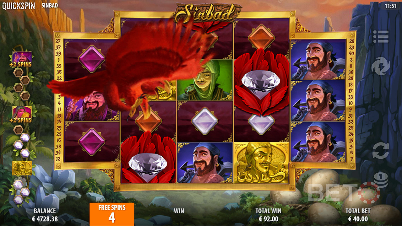 Sinbad (Quickspin)  Spill Gratis