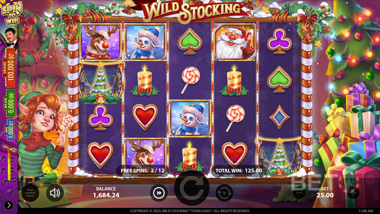 Wild Stocking Spill Gratis
