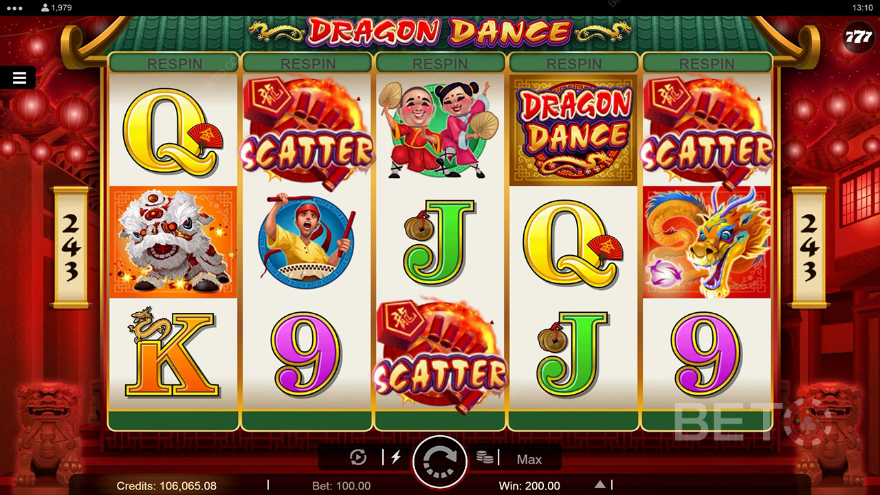 Dragon Dance Anmeldelse av BETO Slots