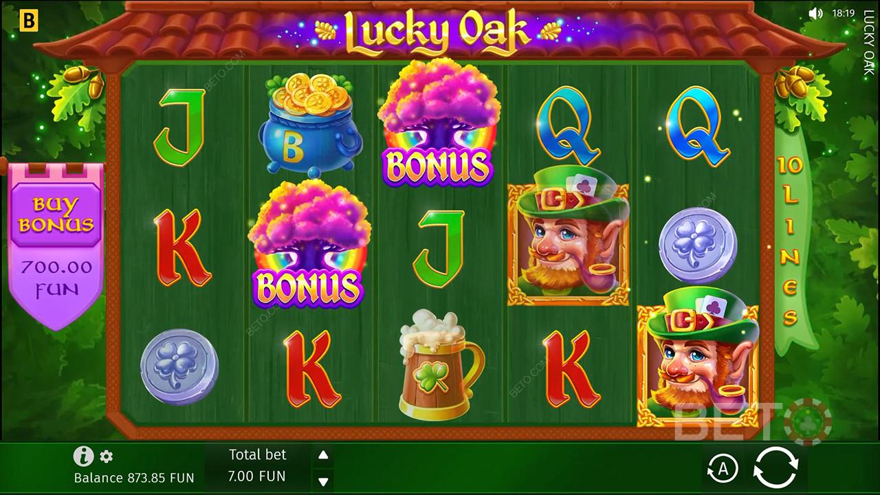 Lucky Oak Anmeldelse av BETO Slots