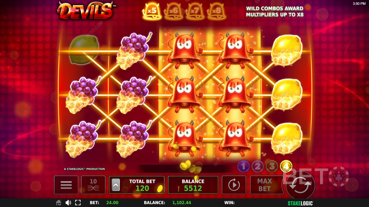 Devils Anmeldelse av BETO Slots