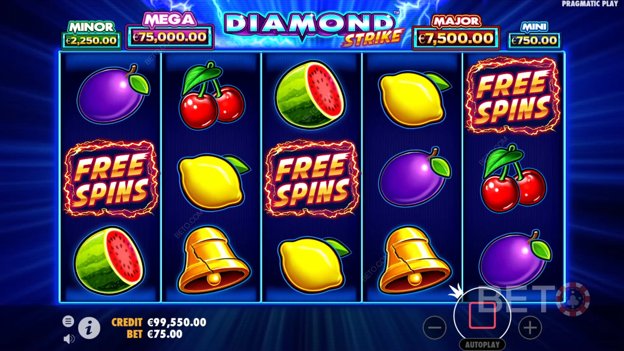 Diamond Strike Video Slot - Endelig dom