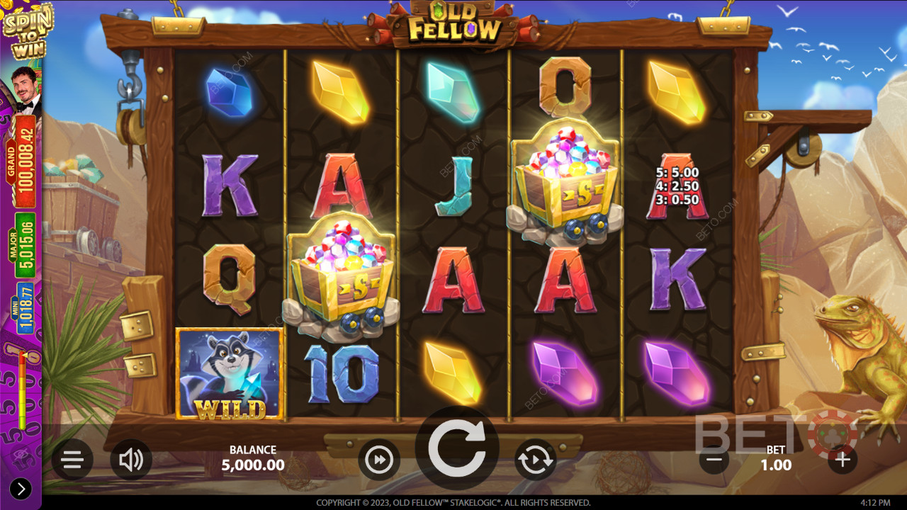 Old Fellow Anmeldelse av BETO Slots