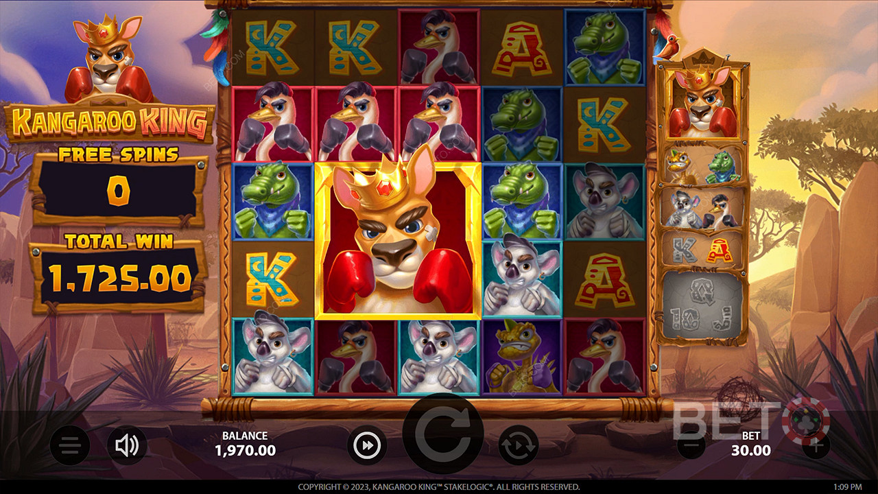 Kangaroo King  Spill Gratis