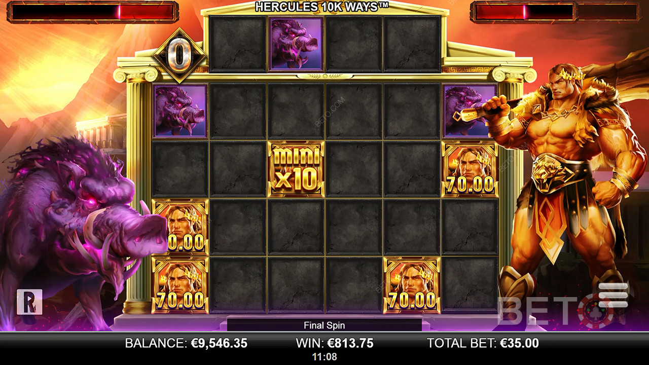 Hercules 10K WAYS  Spill Gratis