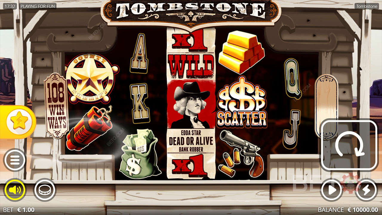 Tombstone Spill Gratis