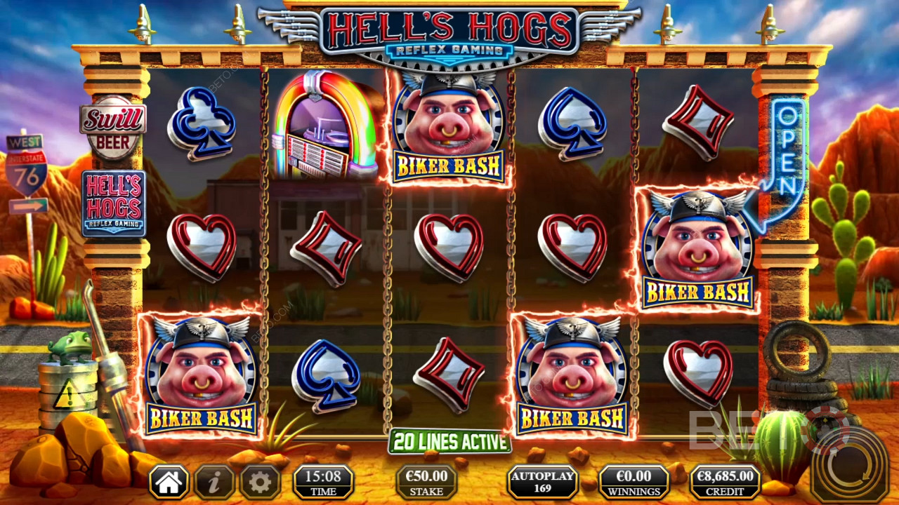 Hell's Hogs Spill Gratis